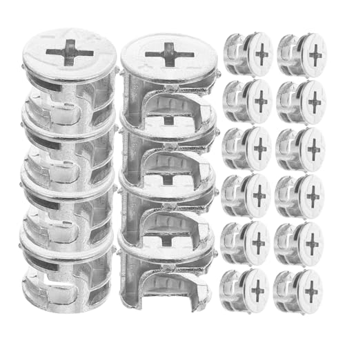 Ipetboom 20 Stück Teiliges Exzenter Cam Locks Metall Möbelschloss Schrauben Unsichtbare Verbindungselemente für Schrank Kommode Tisch Robuste Montage Vielseitig für DIY Möbelbau Ipetboom 20 Stück Teiliges Exzenter Cam Locks Metall Möbelschloss Schrauben Unsichtbare Verbindungselemente für Schrank Kommode Tisch Robuste Montage Vielseitig für DIY Möbelbau von Ipetboom