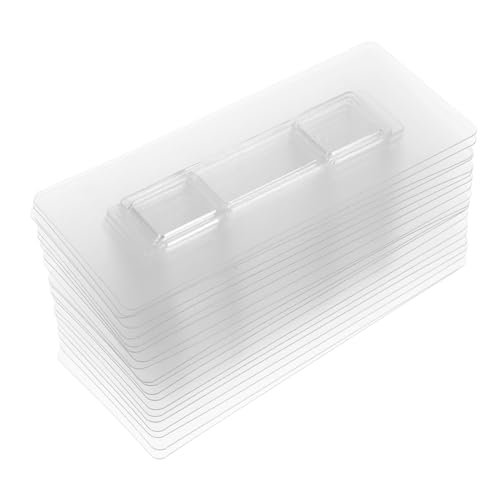 Ipetboom 20 Stück Teiliges Wandhaken Selbstklebend Transparent Extra Stark für Glatte Oberflächen Wie Fliesen Vielseitig für Bad Küche Regale und Seifenschalen Langlebig und Rückstandsfrei von Ipetboom