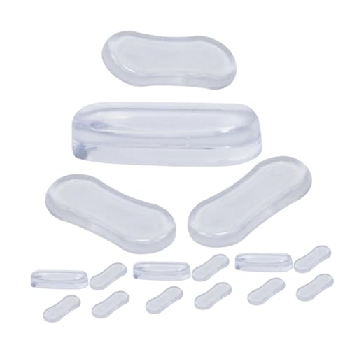 Ipetboom 20 Stück Toilet Lid Cushioning Pads Transparent Weiche Silikon Kollisions Mit Klarem Kleber Für Geräuscharmes Schließen Und Schutz Von Toilettendeckel Und Sitz von Ipetboom