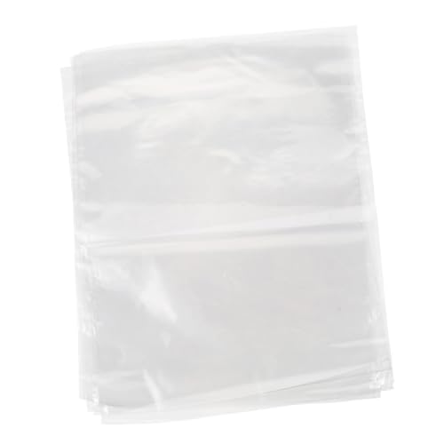 Ipetboom 200 Stück Schrumpffolienbeutel Pof Schrumpfverpackung Beutel Transparent Hohe Reißfestigkeit Feuchtigkeitsdicht Für Flaschen Kosmetik DIY Lagerung von Ipetboom