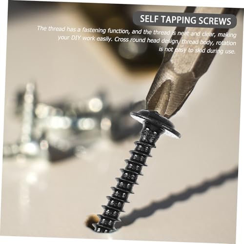 Ipetboom 210 Stück Teiliges Selbstschneidender Kreuzschlitz Schrauben aus Kohlenstoffstahl mit Unterlegscheiben Langlebig und Präzise Vielseitig Einsetzbar für DIY und Industrieeinsatz Ipetboom 210 Stück Teiliges Selbstschneidender Kreuzschlitz Schrauben aus Kohlenstoffstahl mit Unterlegscheiben Langlebig und Präzise Vielseitig Einsetzbar für DIY und Industrieeinsatz von Ipetboom