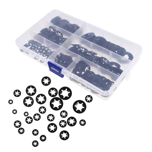 Ipetboom 280 Stück Teiliges Verzinkte Innenzahn sicherungsscheiben aus Langlebigem Manganzstahl Rostbeständig Einfache Montage Zuverlässige Befestigung für Zimmertüren und Mechanische Ipetboom 280 Stück Teiliges Verzinkte Innenzahn sicherungsscheiben aus Langlebigem Manganzstahl Rostbeständig Einfache Montage Zuverlässige Befestigung für Zimmertüren und Mechanische von Ipetboom