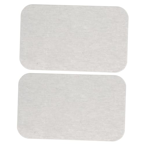 Ipetboom 2Stücke Kieselgur Seifenschalen rutschfeste Wasserabsorbierende Pads für Badezimmer Selbsttrocknend Seifenhalter und Untersetzer von Ipetboom