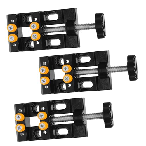 Ipetboom 3 Stück Mini Schraubstock Aluminiumlegierung Kompakte Tischklemme für Schmuck Walnussschnitzerei Vielseitige DIY Werkbankklemme Einfache Montage Langlebig und Stabil Ipetboom 3 Stück Mini Schraubstock Aluminiumlegierung Kompakte Tischklemme für Schmuck Walnussschnitzerei Vielseitige DIY Werkbankklemme Einfache Montage Langlebig und Stabil von Ipetboom