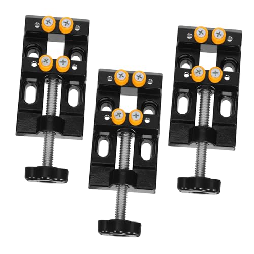 Ipetboom 3 Stück Mini Tischschraubstock mit Verstellbaren Backen Kompakte Werkbankklemme für Holzarbeiten Schmuckherstellung Modellbau und Walnuss-schnitzerei Tragbar und Vielseitig Ipetboom 3 Stück Mini Tischschraubstock mit Verstellbaren Backen Kompakte Werkbankklemme für Holzarbeiten Schmuckherstellung Modellbau und Walnuss-schnitzerei Tragbar und Vielseitig von Ipetboom