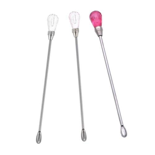 Ipetboom 3 Stück Sealing Wax Rührstäbe Teiliges Transparente Kreative Formen Hitzebeständig Langer Griff für Schutz Leicht und Kompakt für Wachsschmelzer und Siegellack Wiederverwendbar Ipetboom 3 Stück Sealing Wax Rührstäbe Teiliges Transparente Kreative Formen Hitzebeständig Langer Griff für Schutz Leicht und Kompakt für Wachsschmelzer und Siegellack Wiederverwendbar von Ipetboom