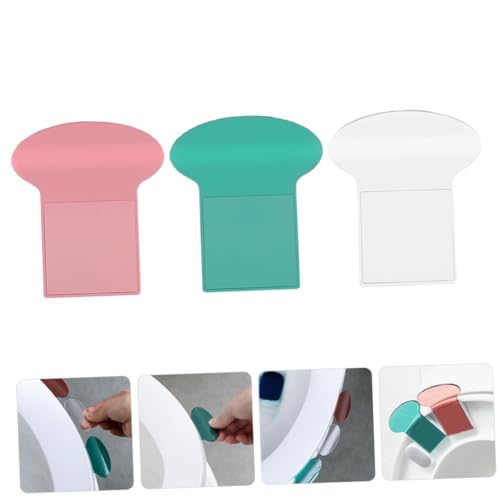 Ipetboom 3 Stück Selbstklebender Toilettendeckelheber Praktischer Wc Sitz Lifter zum Berührungslosen Anheben Robustes Material Werkzeugfreie Montage für Badezimmer und Hotels Ipetboom 3 Stück Selbstklebender Toilettendeckelheber Praktischer Wc Sitz Lifter zum Berührungslosen Anheben Robustes Material Werkzeugfreie Montage für Badezimmer und Hotels von Ipetboom