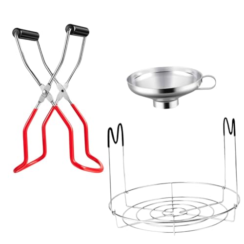 Ipetboom 3 Stück Teiliges Einmachset mit Einweckglasheber Trichter und Einweckgestell Hitzebeständig Spülmaschinenfest Geeignet für Einweckgläser und Einmachprozesse Zufällige Farbe Ipetboom 3 Stück Teiliges Einmachset mit Einweckglasheber Trichter und Einweckgestell Hitzebeständig Spülmaschinenfest Geeignet für Einweckgläser und Einmachprozesse Zufällige Farbe von Ipetboom