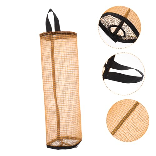 Ipetboom 3 Stück Teiliges Kunststoffbeutelhalter aus Strapazierfähigem Nylon Wiederverwendbarer Müllsack Organizer für Küche Bequemes Aufhängen Platzsparend Geeignet für Haushalts von Ipetboom