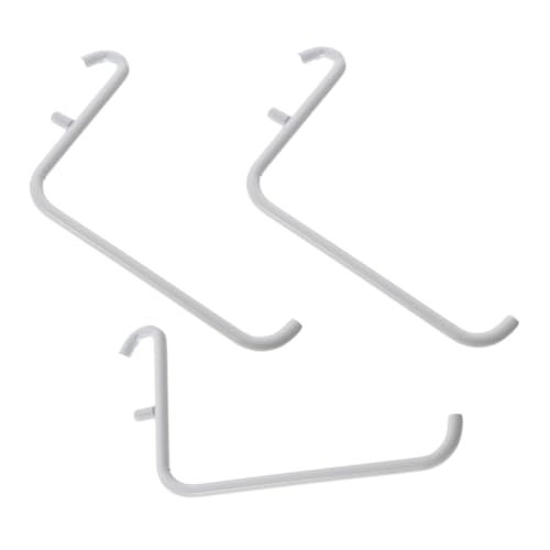 Ipetboom 3 Stück Teiliges Metall pegboard haken Weiß Schwere Ausführung Vielseitige Werkzeughalter für Lochwand Einfache Montage für Werkstatt Garage Supermarktregal und Ipetboom 3 Stück Teiliges Metall pegboard haken Weiß Schwere Ausführung Vielseitige Werkzeughalter für Lochwand Einfache Montage für Werkstatt Garage Supermarktregal und von Ipetboom