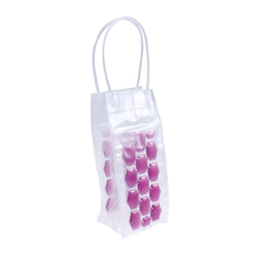 Ipetboom 3 Stück Umweltfreundliche PVC Weinflaschen Kühltasche Doppelseitig Wiederverwendbar ohne Eis für Picknick Outdoor Camping in Weiß Grün Ipetboom 3 Stück Umweltfreundliche PVC Weinflaschen Kühltasche Doppelseitig Wiederverwendbar ohne Eis für Picknick Outdoor Camping in Weiß Grün von Ipetboom