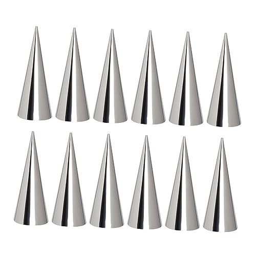 Ipetboom 30 Stück Teiliges Croissant Moulds Wiederverwendbare Backformen für Sahnerollen und Gebäck Einfach zu Reinigen Verwenden von Ipetboom
