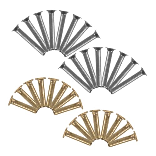 Ipetboom 32 Stück Teiliges Reparatur Regenschirme Regenschirm-Nieten Korrosionsbeständige Verbindungsstifte für Schirmgestelle Einfache Montage Passend für Verschiedene Schirmrippenmodelle von Ipetboom