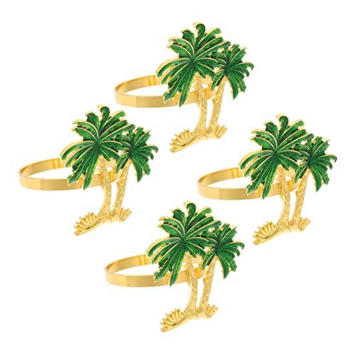 Ipetboom 4 Stück Banquet Serviettenringe Kokosnussbaum Form Napkin Buckles für Hawaiian Party Tischdekoration für Zuhause Restaurant und Festlichkeiten Ipetboom 4 Stück Banquet Serviettenringe Kokosnussbaum Form Napkin Buckles für Hawaiian Party Tischdekoration für Zuhause Restaurant und Festlichkeiten von Ipetboom