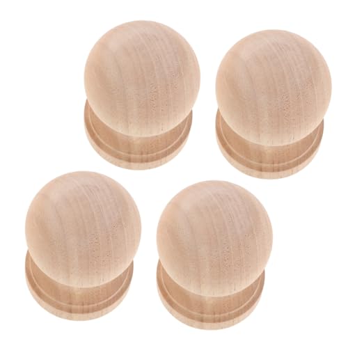 Ipetboom 4 Stück Holzknöpfe Unlackiert Solide Holz Designs mit Römischen Säulen Dekorative Möbelspitzen für Schränke und Geländer Natürliche Maserung Ipetboom 4 Stück Holzknöpfe Unlackiert Solide Holz Designs mit Römischen Säulen Dekorative Möbelspitzen für Schränke und Geländer Natürliche Maserung von Ipetboom