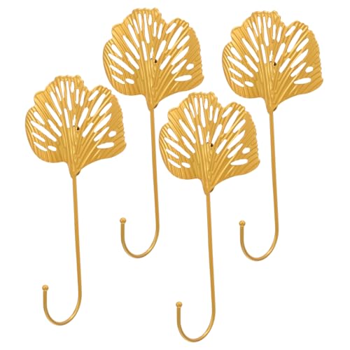 Ipetboom 4 Stück Metall Wandhaken Ginkgo Design Robuste Garderobenhaken aus Metall Vielseitig für Schlüssel Kleidung und Dekoration Langlebig und Modisch für Zuhause Ipetboom 4 Stück Metall Wandhaken Ginkgo Design Robuste Garderobenhaken aus Metall Vielseitig für Schlüssel Kleidung und Dekoration Langlebig und Modisch für Zuhause von Ipetboom