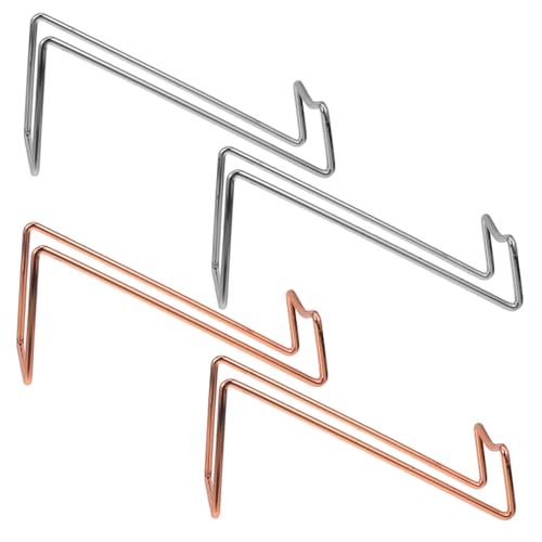 Ipetboom 4 Stück Moderner Weinflaschenhalter aus Robustem Metall in Roségold und Silber Stapelbares Weinregal für Stilvolle Weinpräsentation und Dekorative Aufbewahrung im Wohnbereich Ipetboom 4 Stück Moderner Weinflaschenhalter aus Robustem Metall in Roségold und Silber Stapelbares Weinregal für Stilvolle Weinpräsentation und Dekorative Aufbewahrung im Wohnbereich von Ipetboom