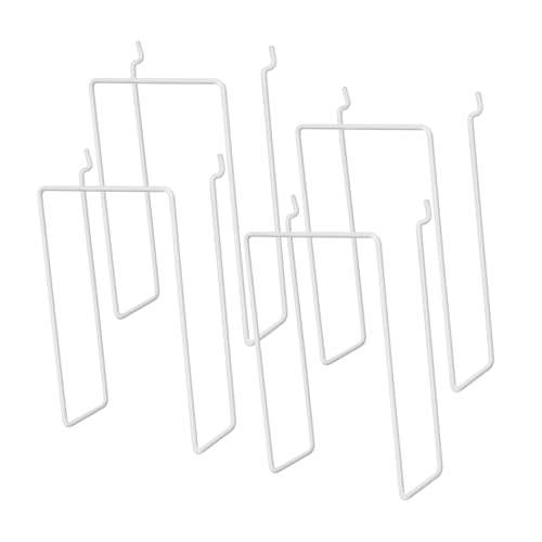 Ipetboom 4 Stück Pegboard Regalhalter Teilig Robustes Metall Design Installieren Flexibel Positionierbar für Bücher und Dekorationen Lochplatte Organizer Ipetboom 4 Stück Pegboard Regalhalter Teilig Robustes Metall Design Installieren Flexibel Positionierbar für Bücher und Dekorationen Lochplatte Organizer von Ipetboom