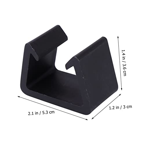 Ipetboom 4 Stück Stabile Möbelklemmen Rattan Möbelclips für Sofas und Stühle Praktische Möbelverbinder für Wohnzimmer Schlafzimmer und Büro Schwarz Ipetboom 4 Stück Stabile Möbelklemmen Rattan Möbelclips für Sofas und Stühle Praktische Möbelverbinder für Wohnzimmer Schlafzimmer und Büro Schwarz von Ipetboom