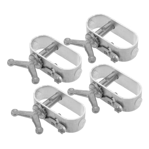 Ipetboom 4 Stück Teiliges Drahtseil spannwerkzeug Verstellbarer Stahlseil spanner für Gartenzaun Poolabdeckung und Vielseitige Außenanwendungen Robuste Drahtkabel Kraft für Einfache von Ipetboom