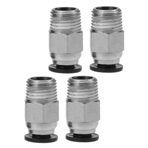 Ipetboom 4 Stück Teiliges Drucker Pneumatik Steckverbinder Gerade Schnellkupplung für Hotend Luftschlauch Einfache Installation Stabile Leistung Ipetboom 4 Stück Teiliges Drucker Pneumatik Steckverbinder Gerade Schnellkupplung für Hotend Luftschlauch Einfache Installation Stabile Leistung von Ipetboom