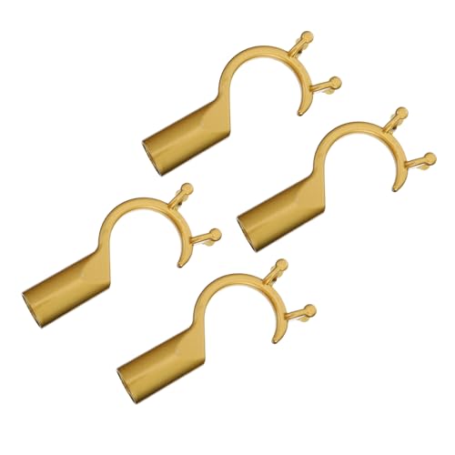 Ipetboom 4 Stück Teiliges Haushalts Kleiderstangenhalter aus Robustem Material Stark Belastbar Praktische Kleiderstangenaufhängung mit Gabelkopf für Kleideraufhängen und Langanhaltende Ipetboom 4 Stück Teiliges Haushalts Kleiderstangenhalter aus Robustem Material Stark Belastbar Praktische Kleiderstangenaufhängung mit Gabelkopf für Kleideraufhängen und Langanhaltende von Ipetboom