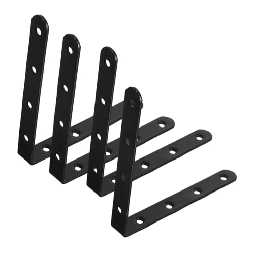 Ipetboom 4 Stück Teiliges Schwerlast aus Edelstahl Stabile Reparaturplatten für Möbel Robuste Verbindungselemente für Bücherregale Holzzäune und Schrankverstärkung Ipetboom 4 Stück Teiliges Schwerlast aus Edelstahl Stabile Reparaturplatten für Möbel Robuste Verbindungselemente für Bücherregale Holzzäune und Schrankverstärkung von Ipetboom