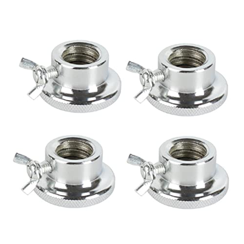 Ipetboom 4 Stück Teiliges Sicherheits mutter Langhantel mit Rutschfester Doppelverschluss klemmhülse Langlebig Geräuschreduzierend Einfach zu Montieren Geeignet für Hantelstangen von Ipetboom