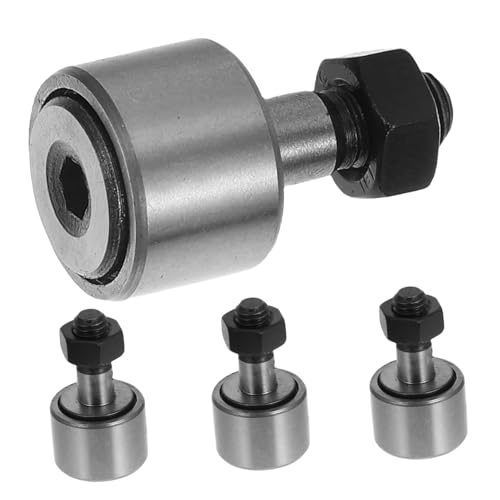 Ipetboom 4 Stück Teiliges Stahl nadellager Rollenlager mit Außengewinde Hochfester Cam Follower Drucker und Werkzeugmaschinen Präzise Langlebig Geräuscharm Einfache Wartung Ipetboom 4 Stück Teiliges Stahl nadellager Rollenlager mit Außengewinde Hochfester Cam Follower Drucker und Werkzeugmaschinen Präzise Langlebig Geräuscharm Einfache Wartung von Ipetboom