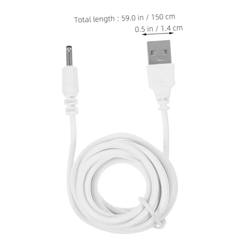 Ipetboom 4 Stück Teiliges USB zu Dc Ladekabel Lang Kompatibler Dc Ladekabelsatz für Lampen Ventilatoren und Tablets Schnelles Aufladen Robustes Dunkles Kabel Ipetboom 4 Stück Teiliges USB zu Dc Ladekabel Lang Kompatibler Dc Ladekabelsatz für Lampen Ventilatoren und Tablets Schnelles Aufladen Robustes Dunkles Kabel von Ipetboom