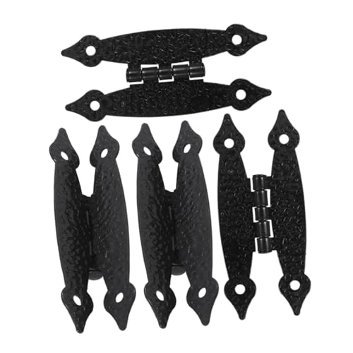 Ipetboom 4 Stück Teiliges Vintage Scharniere aus Eisen Dekorative Butterfly Scharniere für Küchenschränke und Möbel Robuste Antike Schranktürbeschläge für Langlebige Nutzung Ipetboom 4 Stück Teiliges Vintage Scharniere aus Eisen Dekorative Butterfly Scharniere für Küchenschränke und Möbel Robuste Antike Schranktürbeschläge für Langlebige Nutzung von Ipetboom