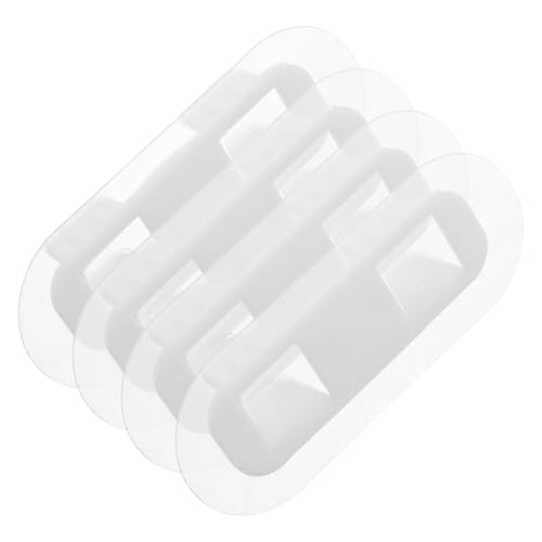 Ipetboom 4 Stück U-förmige Rohrclips Für Den Ablaufschlauch Der Waschmaschine, Selbstklebende Pvc-schlauchhalter, Halten Sicher Und Reduzieren Vibrationen, Rohr Mit 3 Mm Durchmesser von Ipetboom
