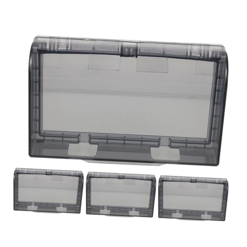 Ipetboom 4 Stück wasserdichte Steckdosenabdeckung Klebe Steckdosen Schutzabdeckung für Badezimmer und Außenbereich Installieren und Leicht zu Reinigen aus Langlebigem Gefertigt von Ipetboom