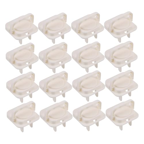 Ipetboom 45Stücke Kindersicherheits Steckdosenschutz Kindersichere Abdeckungen für Steckdosen Verhindern Stromschläge Unsichtbarer Schutz Dezentes Design für Zuhause von Ipetboom