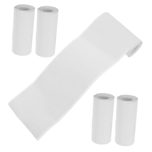 Ipetboom 5 Rollen Thermopapierrollen Selbstklebendes Aufkleberpapier für Mini Thermodrucker Tragbar Installieren Geeignet für Mini Drucker und Etikettendruck von Ipetboom