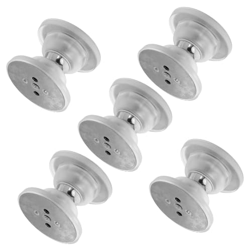 Ipetboom 5 Sätze Magnetischer Türstopper Transparent ohne Bohren Geräuschloser Anti-kollisions Türhalter mit Magnet Stoßdämpfend für Zuhause Büro Wohnwagen und Hotels von Ipetboom
