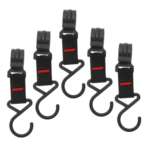 Ipetboom 5 Stück Camping Haken aus Robustem Kunststoff Multifunktionale Hängelösung für Outdoor Aktivitäten zum Aufhängen von Töpfen Pfannen und Tragbar und Langlebig von Ipetboom