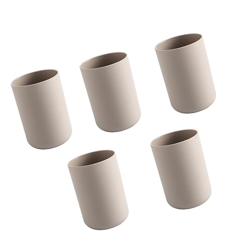 Ipetboom 5stücke Zahnbürstenbecher Für Einfacher Zahnbecher Badezimmerzubehör Aus Langlebigem Material Als Mundspülbecher Oder Trinkbecher Geeignet Ipetboom 5stücke Zahnbürstenbecher Für Einfacher Zahnbecher Badezimmerzubehör Aus Langlebigem Material Als Mundspülbecher Oder Trinkbecher Geeignet von Ipetboom