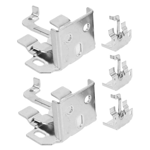 Ipetboom 5 Stück Roman Halterung Set Stabile Rutschfeste Montage für Kabelose Faltjalousien Windfeste Befestigungshaken Langlebige Rostfreie Ersatzteile für Römische Plissees von Ipetboom