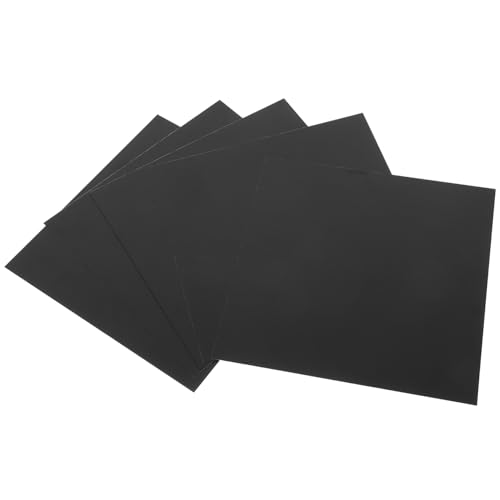 Ipetboom 5 Stück Teiliges Anodisierte Aluminiumplatte Dicke Schwarze Aluminiumlegierung Gravurrohlinge für Langlebige Metallschilder und DIY beschilderung Präzise Geschnittene Ipetboom 5 Stück Teiliges Anodisierte Aluminiumplatte Dicke Schwarze Aluminiumlegierung Gravurrohlinge für Langlebige Metallschilder und DIY beschilderung Präzise Geschnittene von Ipetboom