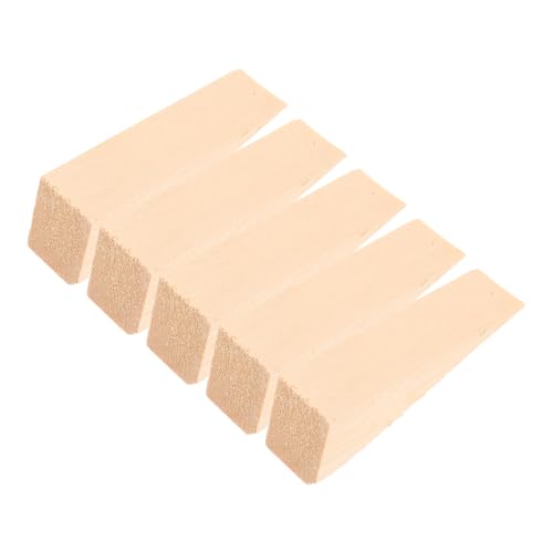 Ipetboom 5 Stück Teiliges Möbelkeil aus Holz für Tischbeine Höhenverstellbare Leveler und Möbelunterleger rutschfest und Installieren für Stühle und Schränke von Ipetboom