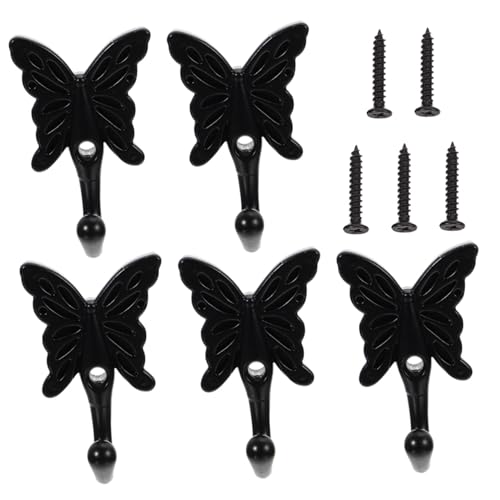 Ipetboom 5 Stück Teiliges Premium Garderobenhaken aus Robustem Stilvoller Wandhaken für Kleidung Hüte Handtücher Einfache Montage Vielseitig für Flur Bad und Schlafzimmer Geeignet Ipetboom 5 Stück Teiliges Premium Garderobenhaken aus Robustem Stilvoller Wandhaken für Kleidung Hüte Handtücher Einfache Montage Vielseitig für Flur Bad und Schlafzimmer Geeignet von Ipetboom