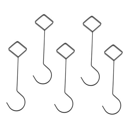 Ipetboom 5 Stück Teiliges Verlängerte Metall kleiderhaken Multifunktionale Garderobenhaken für Kleiderschrank Handtaschen Schals und Warenpräsentation in Haushalt und Geschäft Schwarz Ipetboom 5 Stück Teiliges Verlängerte Metall kleiderhaken Multifunktionale Garderobenhaken für Kleiderschrank Handtaschen Schals und Warenpräsentation in Haushalt und Geschäft Schwarz von Ipetboom