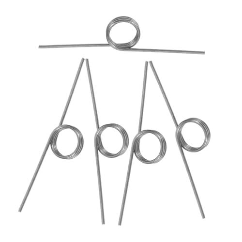 Ipetboom 5 Stück Torsionsfedern Ersatz für Müllbehälter Spiral kompressionsfedern Elastisch Langlebig Installieren Vielseitig Kompatibel für Klappdeckel abfalleimer von Ipetboom