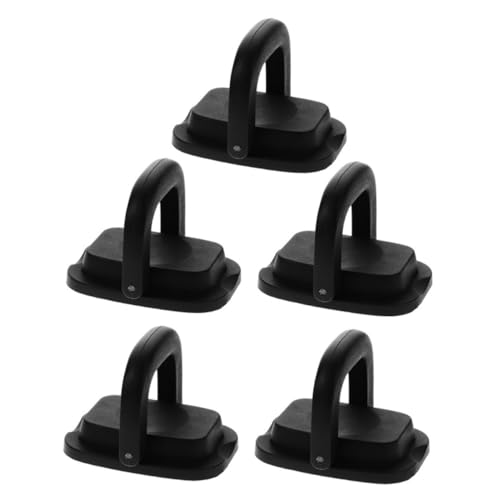 Ipetboom 5 Stück Universaler Topfdeckelgriff Hitzebeständig Faltbar Robust Ersatzgriff für Kochgeschirr Kunststoff Langlebig Sicher für Haushalt und Reise von Ipetboom