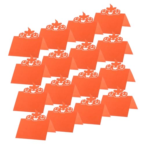 Ipetboom 50 Stück Halloween Tischkarten mit Kürbis Herbstliche Faltbare Sitzplatzkarten für Thanksgiving Hochzeiten Dinnerpartys und Bankette Beschreibbare Platzkarten für Herbstdekoration Ipetboom 50 Stück Halloween Tischkarten mit Kürbis Herbstliche Faltbare Sitzplatzkarten für Thanksgiving Hochzeiten Dinnerpartys und Bankette Beschreibbare Platzkarten für Herbstdekoration von Ipetboom
