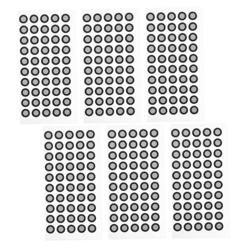 Ipetboom 6 Blätter Hochreflektierende Referenzpunkte Markierungset Je Langlebige Reflektierende Aufkleber für Präzise Optische Vermessung Reverse Engineering und Inspektion von Ipetboom