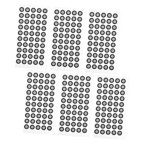 Ipetboom 6 Blätter Reflektierende Marker Punkte Positionierungsfolie Hochreflektierend Reißfest für Präzise Referenzmarkierung bei Inspektion und Reverse Engineering Ipetboom 6 Blätter Reflektierende Marker Punkte Positionierungsfolie Hochreflektierend Reißfest für Präzise Referenzmarkierung bei Inspektion und Reverse Engineering von Ipetboom