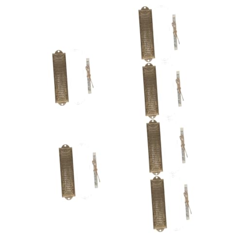 Ipetboom 6 Sets Heilige Schriftrollen Bastelarbeiten Vintage Religiöse Heimdekoration Türdekoration Jüdische Tür Mesusa Gebetsornamente Büro Schreibtisch Dekorationen Heimdeko Ipetboom 6 Sets Heilige Schriftrollen Bastelarbeiten Vintage Religiöse Heimdekoration Türdekoration Jüdische Tür Mesusa Gebetsornamente Büro Schreibtisch Dekorationen Heimdeko von Ipetboom