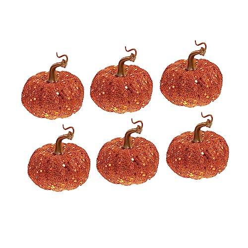 Ipetboom 6 Stück Halloween Kürbis Ornamente Dekorative Schaumstoff Pumpkins für Festliche Anlässe zum Aufhängen Leicht und Detailreich Deko für Partys und Herbstfeiern Ipetboom 6 Stück Halloween Kürbis Ornamente Dekorative Schaumstoff Pumpkins für Festliche Anlässe zum Aufhängen Leicht und Detailreich Deko für Partys und Herbstfeiern von Ipetboom
